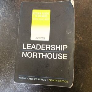 Leadership Northhouse, Theory and Practice Eight Edition paperback book